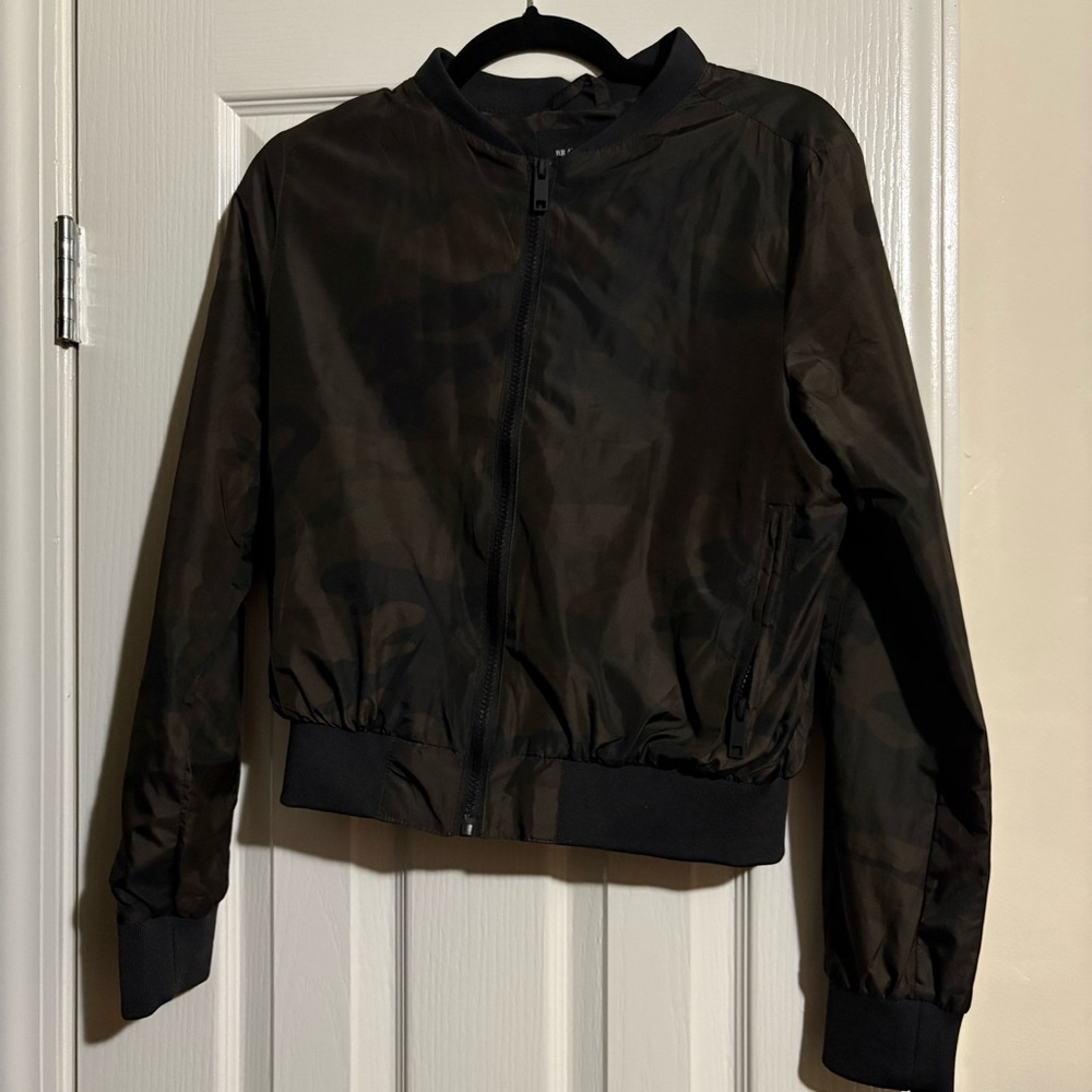 Camo Bomber Jacket